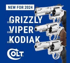 colt viper kodiak grizzly python oh my new revolvers from nraam
