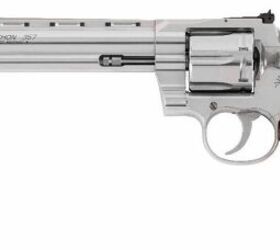 wheelgun wednesday colt revolvers the sleeping giant reawakened, Colt 8 Python 357 Magnum MSRP 1 299 Rubber Grips MSRP 1 499 Walnut Grips Source