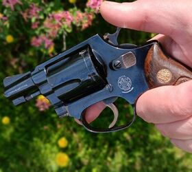 wheelgun wednesday smith wesson 36 the first j frame, Blued Finish