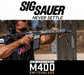 The Switchblade: SIG SAUER Announces New M400 Series AR Pistol