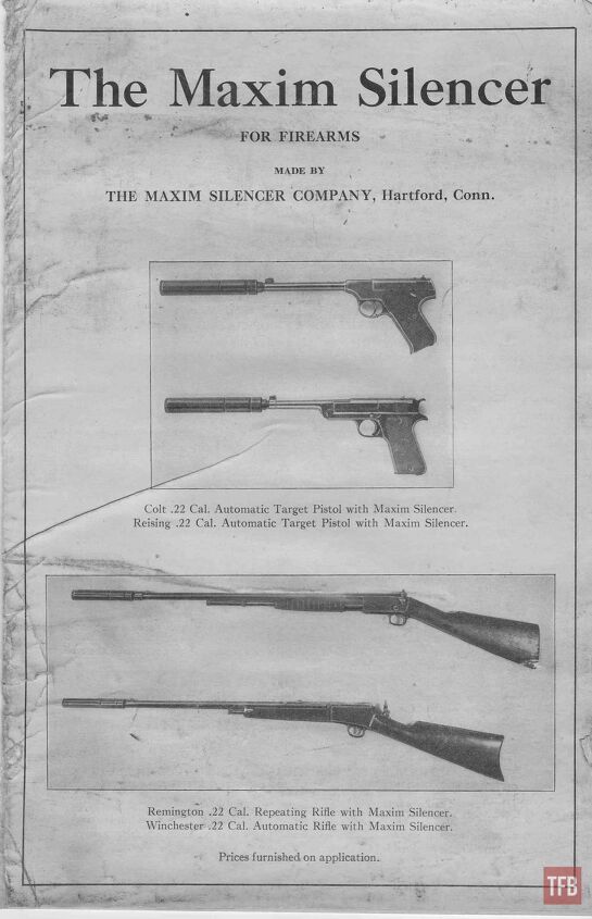 SILENCER SATURDAY 247 Maxim Silencer Catalog And Instruction Manual