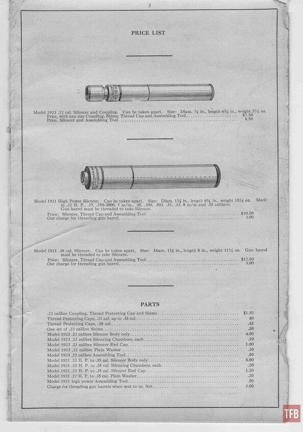 SILENCER SATURDAY 247 Maxim Silencer Catalog And Instruction Manual
