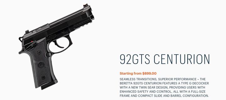 Beretta Launches 92GTS Centurion