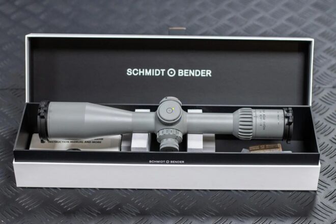 limited edition schmidt bender 6 3656 pm ii in ral 7005
