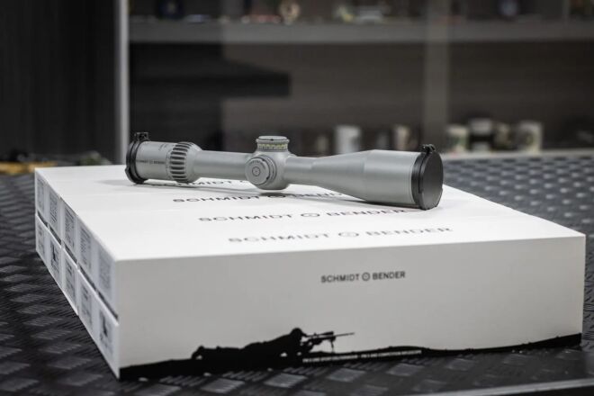 limited edition schmidt bender 6 3656 pm ii in ral 7005