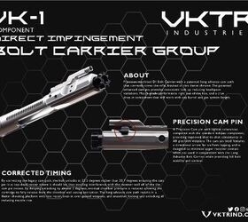 guncon 2024 vktr industries di bolt carrier group with precision cam, Image credit VKTR Industries