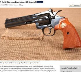 A modern classic - a Colt Diamondback available at Safe Queens.com