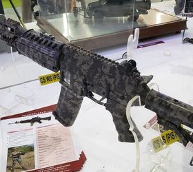 indian army plans to upgrade insas rifle part 3 the future, Assault rifle chambered in 6 8x43 mm at the DEFEXPO in Lucknow in 2020