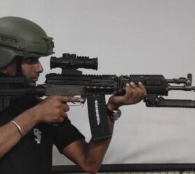 indian army plans to upgrade insas rifle part 3 the future, Indian soldier with upgraded INSAS Photo provided by Star Aerospace