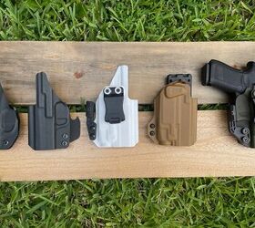 why kydex is currently the king of holster sales, Some of the holsters that I have built from holster shells I believe I used the white one in a Thunder Ranch class