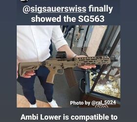 first images emerge of the sig sauer sg56x family