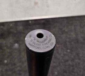 Markings at the muzzle end of the silencer