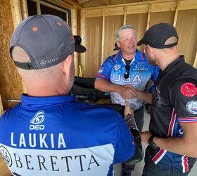 tfb interview keith garcia ipsc rifle world shoot 2024, Keith Garcia at the Shoot Off with some of the top shooters from the IPSC Rifle World Shoot 2024 in Finland