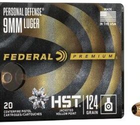 Federal HST 9mm Ammunition