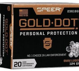 Speer Gold Dot 9mm Ammunition