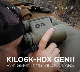 Sig Sauer Announces The New KILO6K-HDX Gen II Rangefinding Binoculars