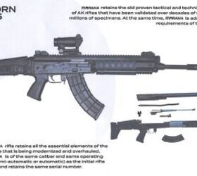 serbian aks part 6 morana an ambitious ak upgrade program, Serbian AK rifle Morana upgrade disassembled