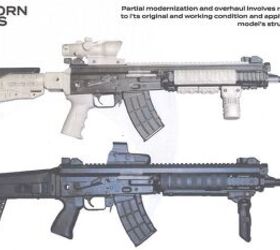 serbian aks part 6 morana an ambitious ak upgrade program, Morana with different stock configurations