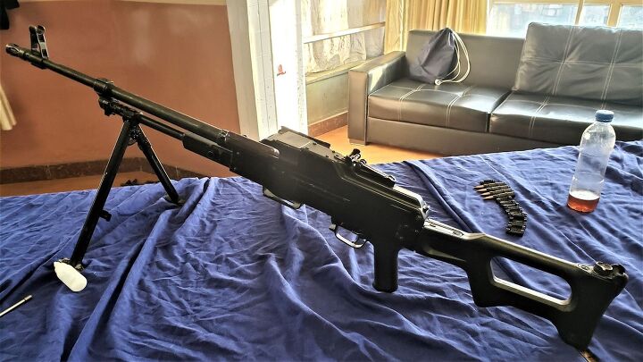 One of many PKMs the author inspected and repaired in Afghanistan