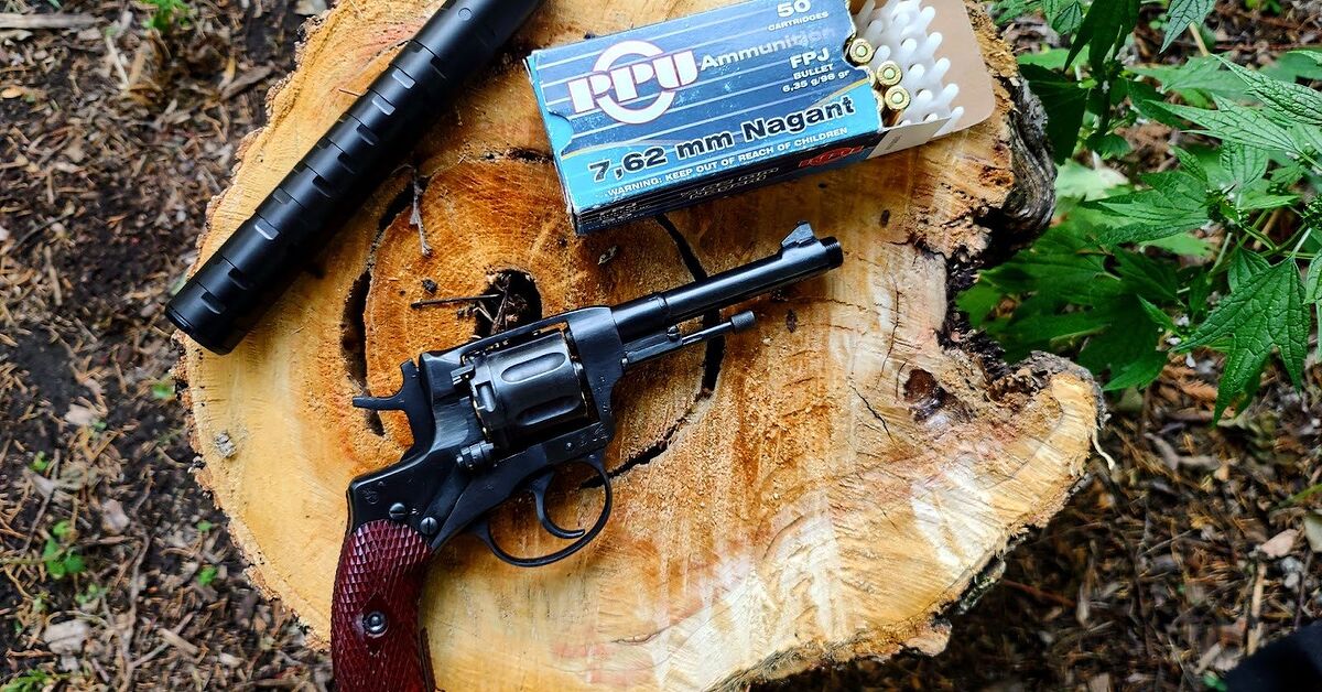 Wheelgun Wednesday: Suppressed Revolver? M1895 Nagant | thefirearmblog.com