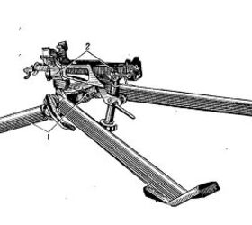 Ground-mount tripod designed by engineer Samozenikov