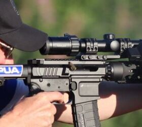 tfb interview raine peltokoski world champion senior ipsc, Raine with his JP Rifles CTR 02 using a Kahles K18i and red dot in a Spuhr mount Note the side mounted barricade support