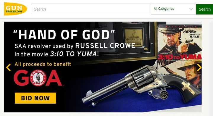 "Hand of God" Revolver From 3:10 to Yuma Up For Auction