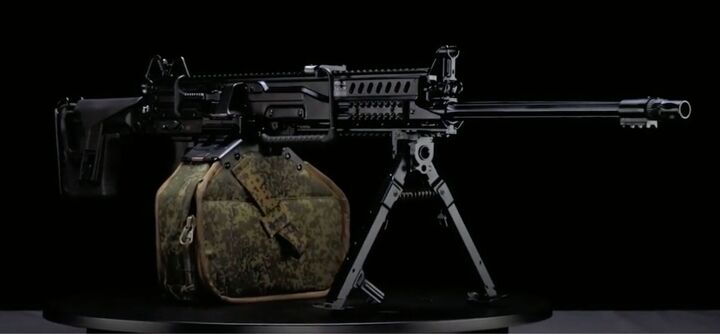 Kalashnikov Presents The New Belt-Fed RPL-20 Light Machine Gun At ADEX ...