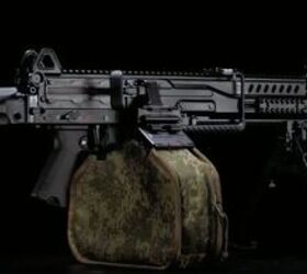 kalashnikov presents the new belt fed rpl 20 light machine gun at adex