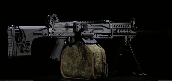 Kalashnikov Presents The New Belt-Fed RPL-20 Light Machine Gun At ADEX ...