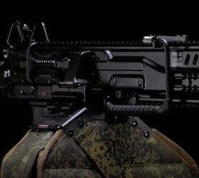 kalashnikov presents the new belt fed rpl 20 light machine gun at adex