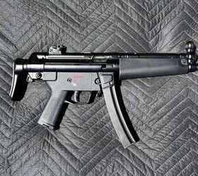 MKE AP5, with a Timney Trigger, Magpul SL grip module, Magpul ESK safety selector, HKP wide forearm, and MKE MP5 Style Retractable Buttstock.