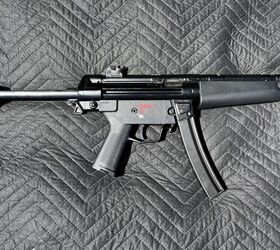  The MKE MP5 stock in the fully extended position.