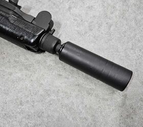 Mini Uzi 4.5 Steel Bb Blowback W/mock Suppressor | Just