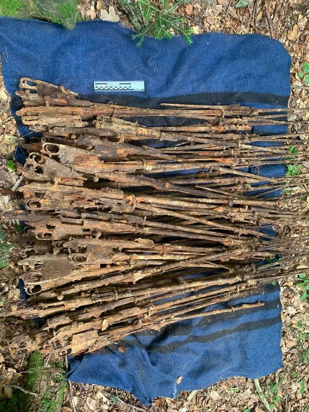 Cache Ukraine Ukraine's Border Guards Discover WW1 Weapons Cache | thefirearmblog.com
