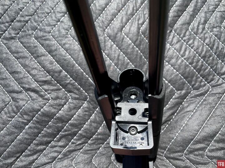 tfb review magpul sl mp5stock, Close up shot of the Magpul buffer The buffer is made of a soft rubber