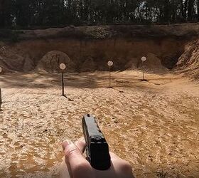 the rimfire report taurus tx 22 long term review, Here is the TX 22 in action at a Steel Challenge It s an economical way to try out competitive shooting