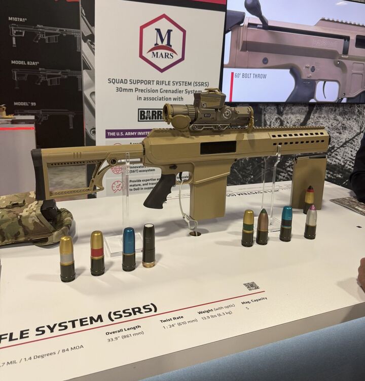 Barrett Unveils Squad Support Rifle System (SSRS) at AUSA ...