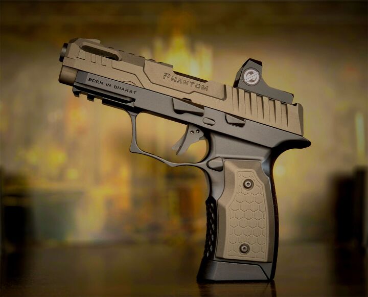Indian Astr Defence PHANTOM Optics-Ready Double-Stack .32 ACP Pistol ...