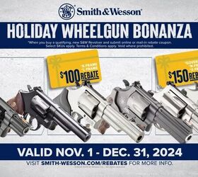 Smith & Wesson Revolver Rebates Through End Of Year