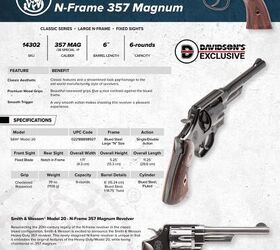 Wheelgun Wednesday: Smith & Wesson Model 20 .357 Magnum