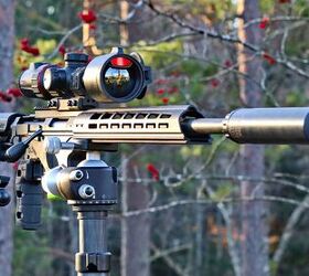 POTD: Nocpix ACE50R Thermal Riflescope On Suppressed Ruger Rifle