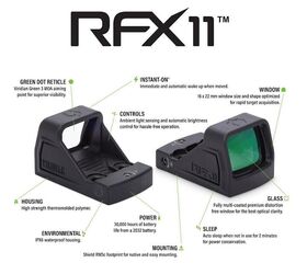 exclusive viridian rfx11 reflex sight designed for keltec