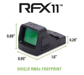 exclusive viridian rfx11 reflex sight designed for keltec