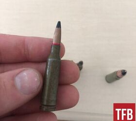 possible future for russian ammunition lightweight 5 45, 7N22 5 45x39 with standard steel cartridge case Photo credit Lynndon Schooler