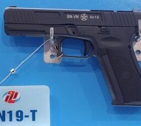 vietnam defence expo 2024 new handguns, First photos of the SN19 T pistol Photo by V ng H i