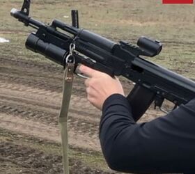 taking the term rocket propelled grenade to the next level the grp 20, Out testing the GP 30 under barrel grenade launcher Photo credit Lynndon Schooler