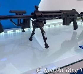 vietnam defence expo 2024 new sniper rifles, SBT 7 62VN rifle Photo by Nguy n T ng Th Thi n