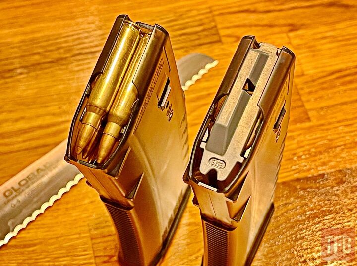 tfb review magpul tmag 30 magazines translucent olive drab hue, Since we re talking about transparent magazines in this review the TFB watermark is more transparent than ever