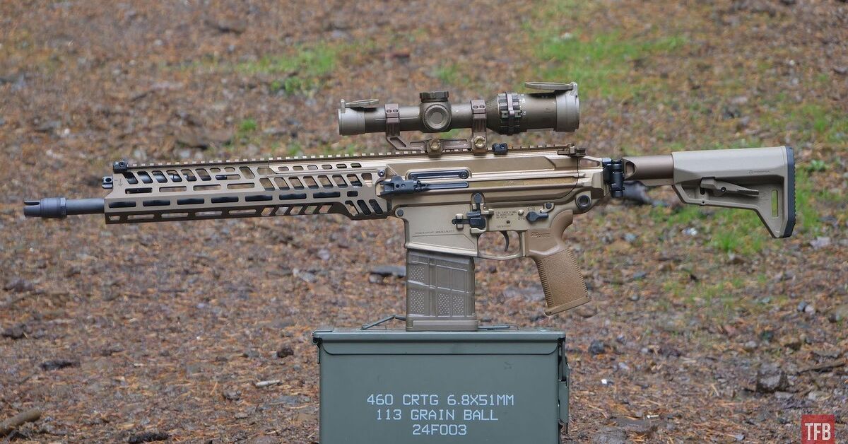 TFB Review: America's New Battle Rifle - The SIG Spear in 6.8x51mm ...